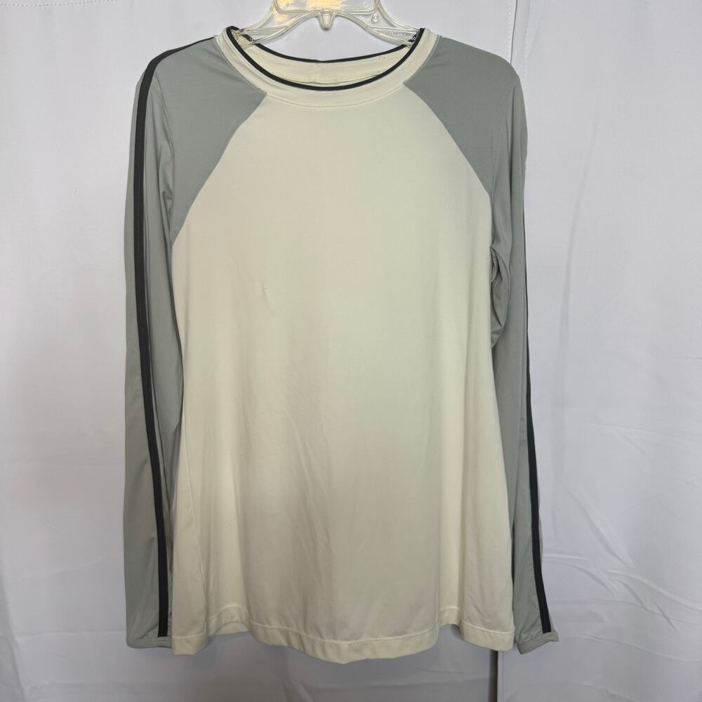 Hind Gray Long Sleeve Raglan Active Shirt Men’s L Athletic Stretch